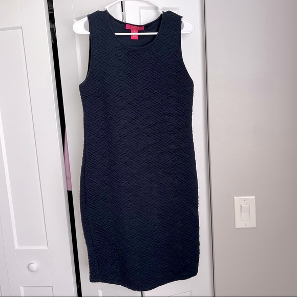 Catherine Malandrino Dresses & Skirts - Catherine Malandrino Navy Quilted Dress, worn a few times